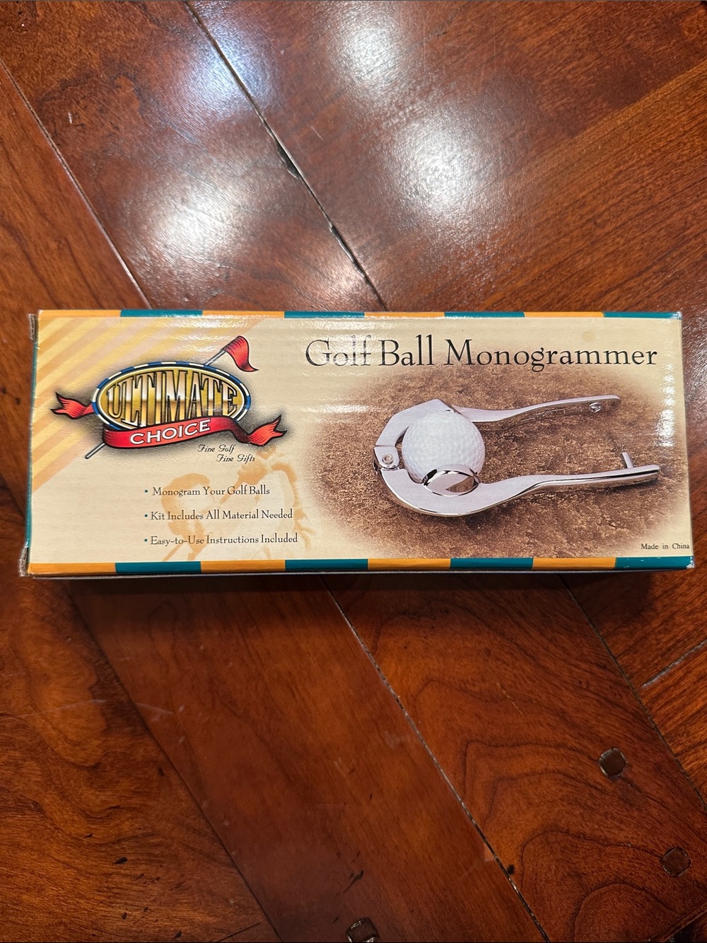 Golf Ball Monogrammer